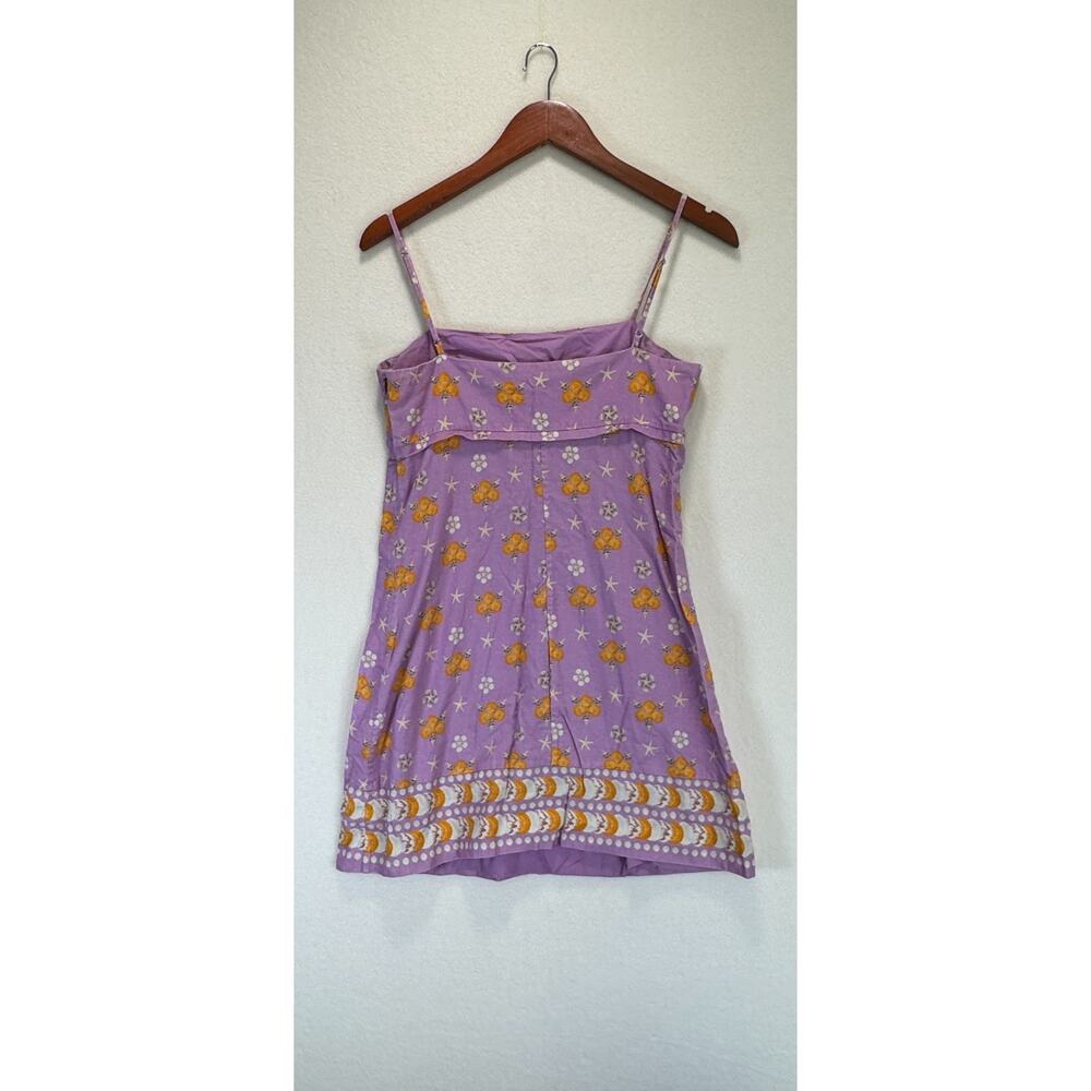 Rachel Antonoff Gwen By The Seashore Print Mini Dress Summer Beach Floral - Picture 12 of 12